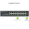 Zyxel GS1100-16-GB0103F 32 Gbit/s Rack Mountable Unmanaged 16 x Gigabit Ethernet RJ45 Network Switch