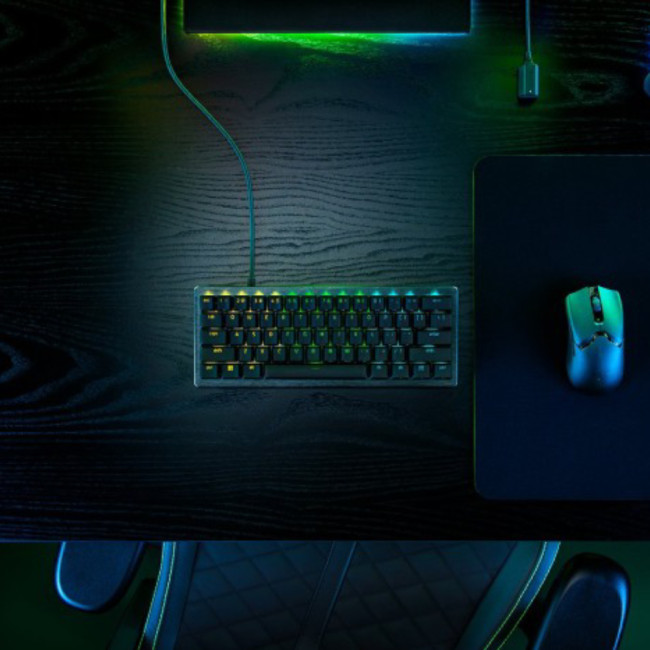 Razer Huntsman V3 Pro Mini 60% Analog Optical Esports Keyboard - Black