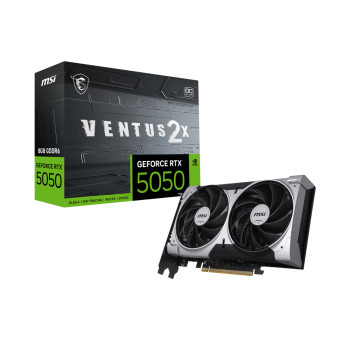 MSI GeForce RTX 5050 VENTUS 2X 8GB OC Graphics Card