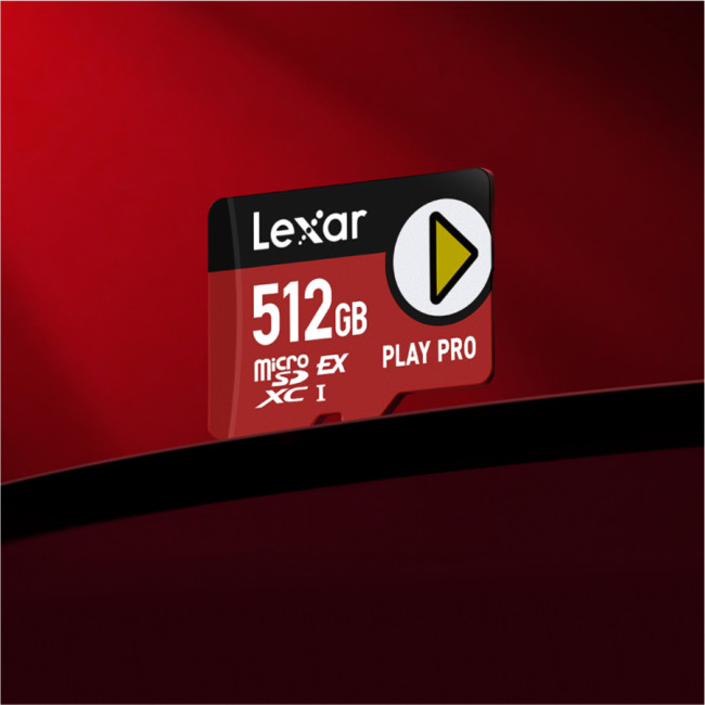 Lexar PLAY PRO 512GB microSDXC Express7.1 Nintendo Switch 2 Memory Card