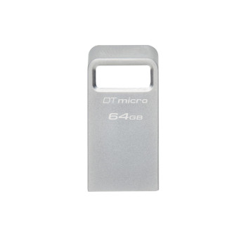 USB Stick Kingston Technology DataTraveler Micro USB Flash Drive 64GB USB Type-A 3.2 - Silver
