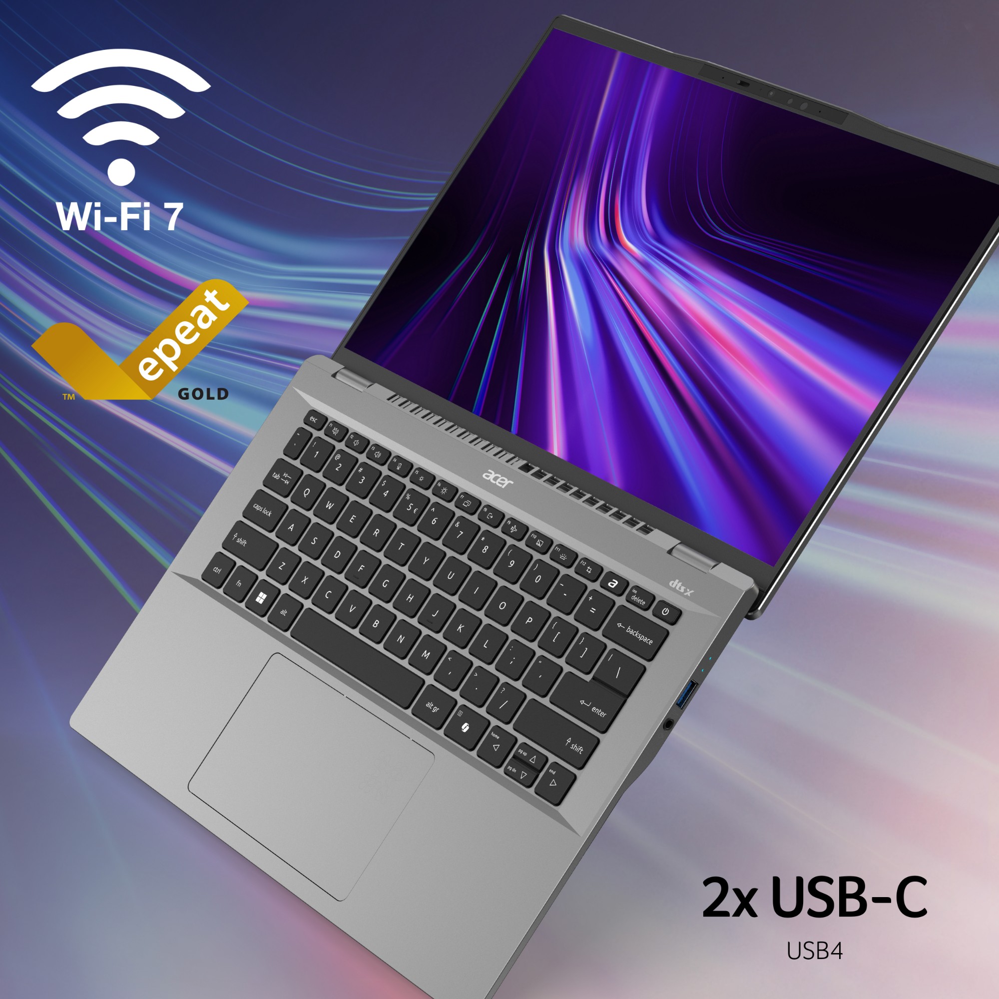 Acer Swift 14 AI Go NX.KYXEK.003 Snapdragon X Plus Laptop