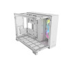Corsair 2500X RGB Tempered Glass Mid Tower Gaming PC Case - White
