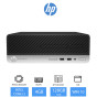 HP ProDesk 400 G4 SFF Intel Core i3 Desktop PC with Full HD 24" Monitor, DVDRW