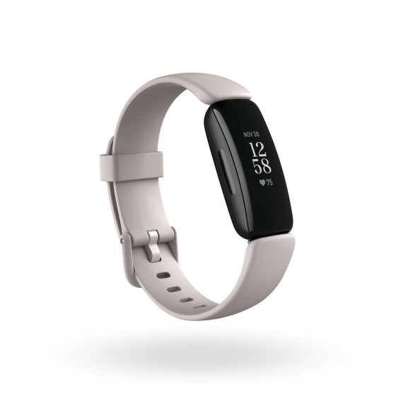 Fitbit Inspire 2 PMOLED Wristband activity tracker with band, Unisex, White