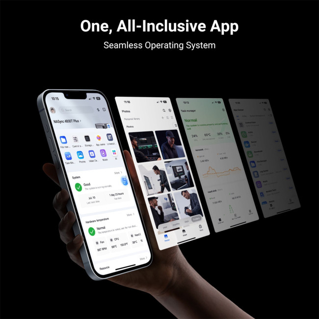 UGREEN NASync DXP480T Plus 4 Bay All-Flash SSD NAS  (Diskless)