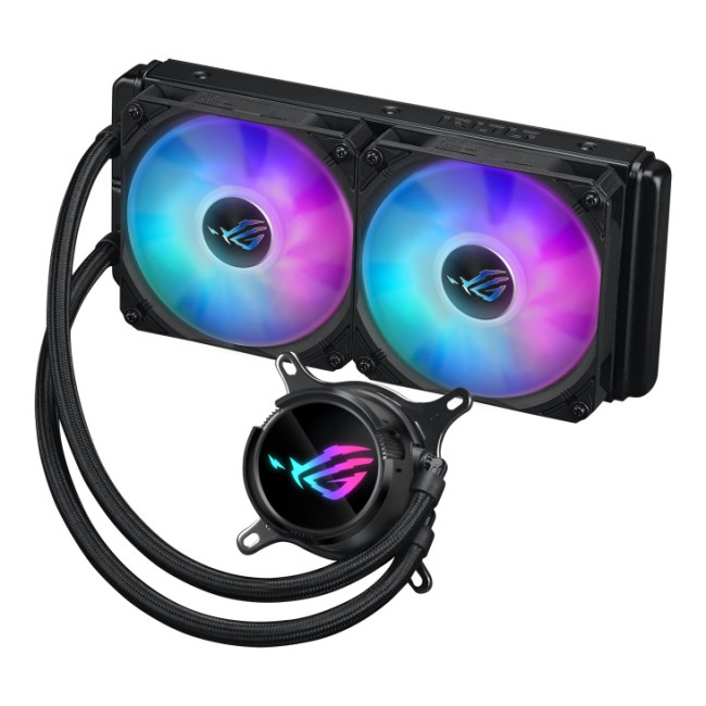 ASUS ROG Strix LC III 240mm ARGB Intel/AMD AIO Liquid CPU Cooler - Black