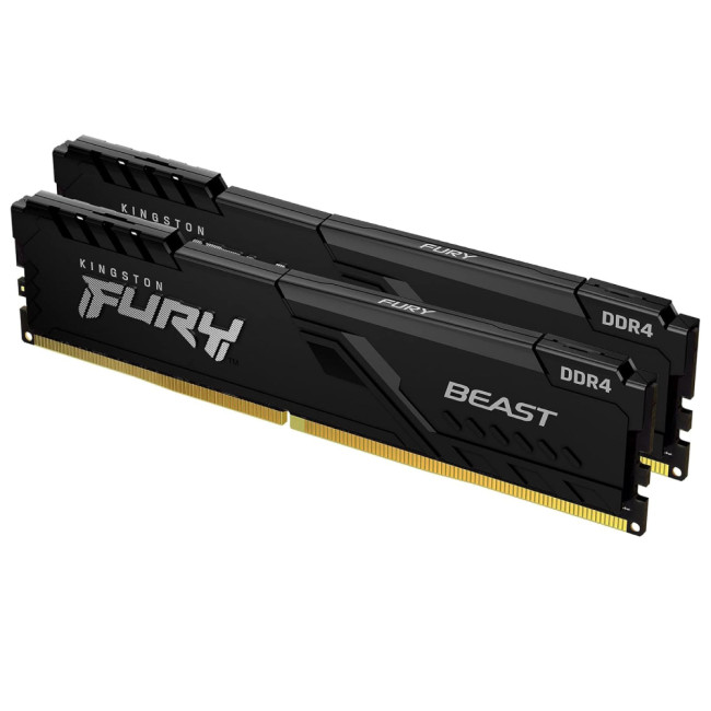 Kingston FURY Beast 32 GB 2 x 16 GB DDR4 3200 MHz Desktop Memory Module
