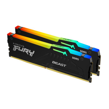 Kingston FURY Beast KF556C40BBAK2-64 64GB (2 x 32 GB) 5600 MHz DDR5 Desktop RAM
