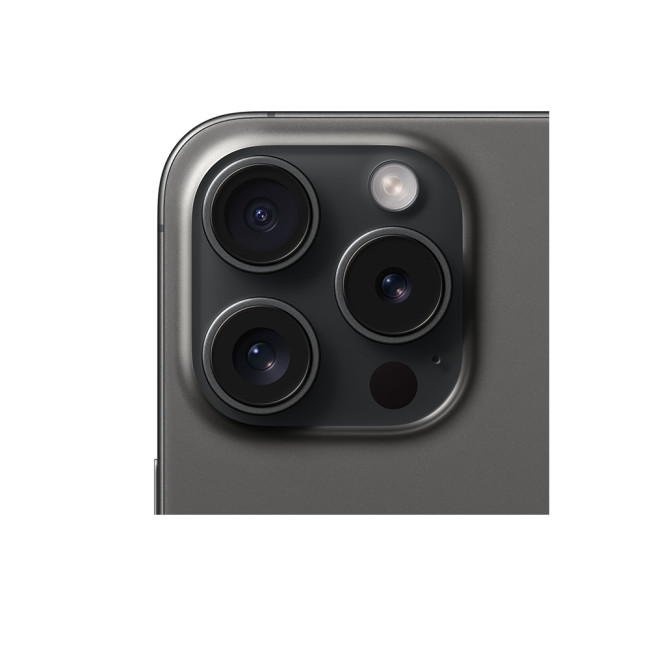 Apple iPhone 15 Pro Max 6.7 inch Dual SIM iOS 18 5G USB Type-C 512 GB Titanium, Black