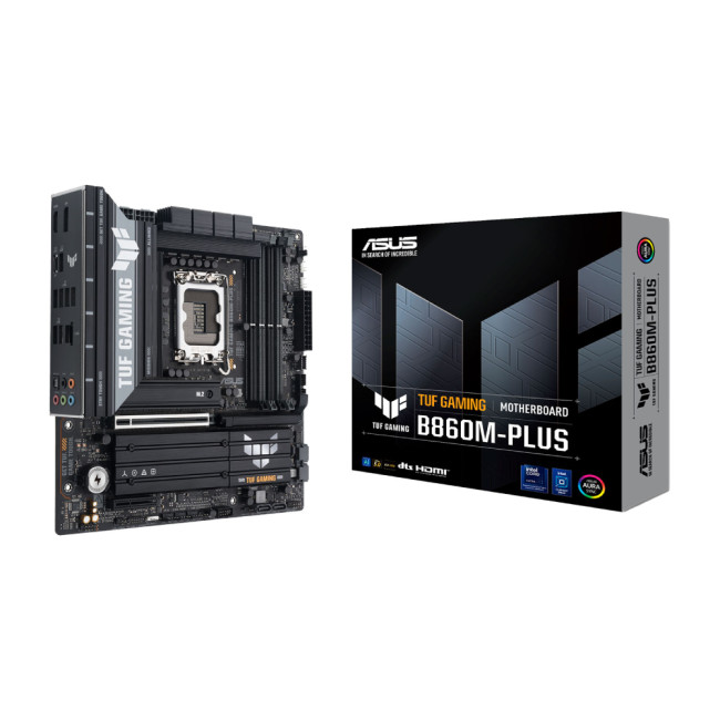 ASUS TUF GAMING B860M-PLUS Intel B860 LGA1851 Micro-ATX Motherboard