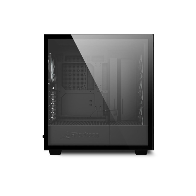 Sharkoon Rebel C50 Black RGB Tempered Glass ATX Gaming PC Case