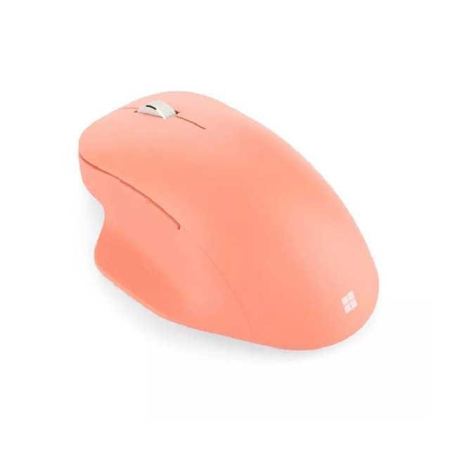 Refurbished Microsoft Bluetooth Ergonomic mouse Right-hand BlueTrack - Peach