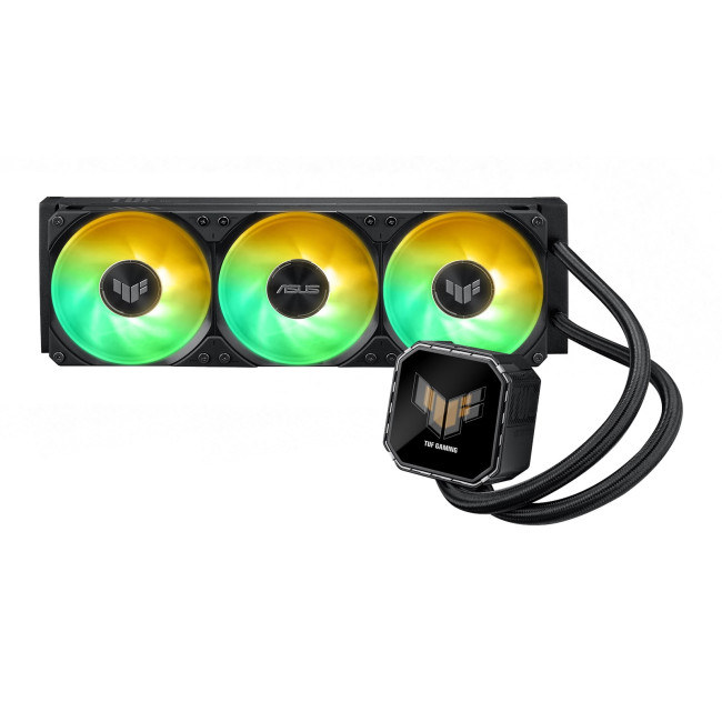 ASUS TUF Gaming LC III 360 ARGB LCD 360mm AIO Liquid CPU Cooler - Black
