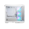 MSI MAG PANO M100R PZ Micro-ATX Tower Tempered Glass PC Gaming Case White