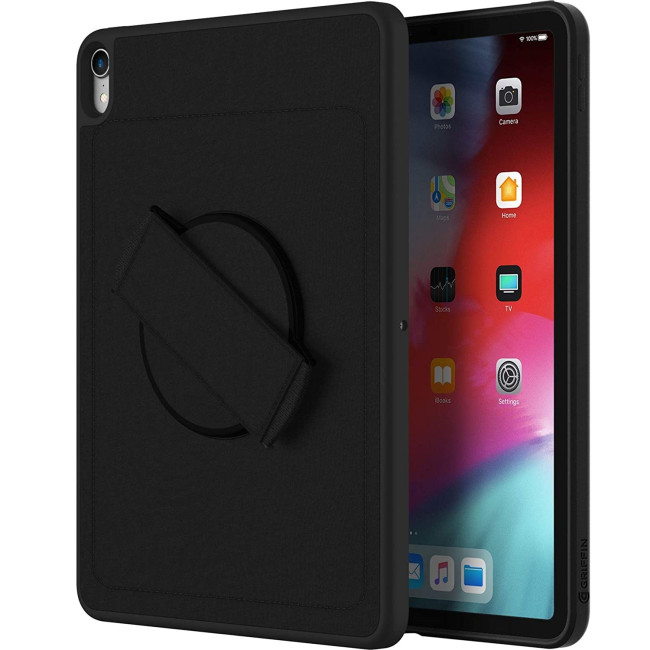 Griffin AirStrap 360 11" Back Cover for Apple iPad Pro (1st generation) - GIPD-004-BLK-CASE