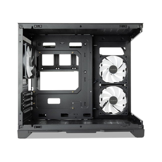 Tecware VXN Evo Micro-ATX Dual-Chamber Gaming PC Case - Black