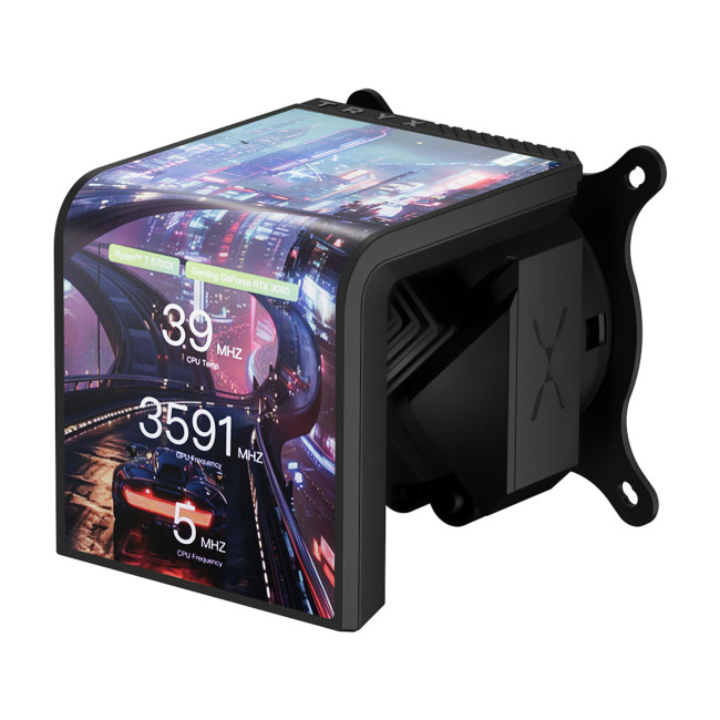 TRYX PANORAMA SE 360 ARGB AIO Liquid Cooler - Black
