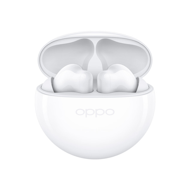 OPPO ENCO Buds2 10 mm Large Titanium Driver Enco Live Stereo Sound Effect White