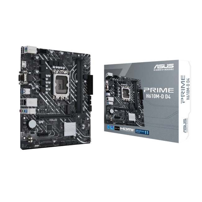 ASUS PRIME H610M-D D4 micro ATX LGA 1700 Motherboard