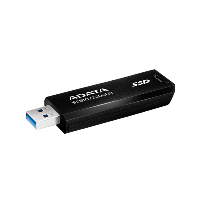 Adata SC610 Pocket Size Key Ring 2TB USB 3.2 External SSD