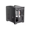 1st Player RT5 BK Tempared Glass Micro Tower Gaming PC Case with 3 x RGB Fans