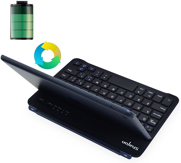 Sharon Ultrathin SI54141 iPad mini 3 Keyboard Cover Smart Cover QWERTY Layout