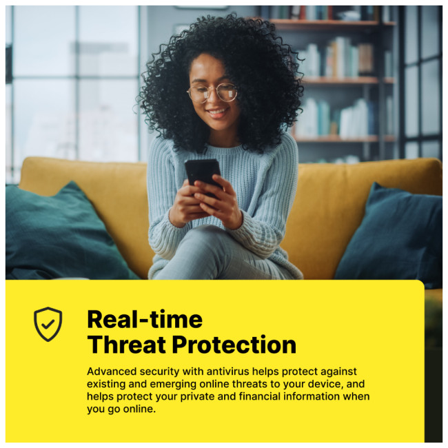 Norton 360 Advanced (No Insurance) - 200GB, 1 User, 10 Devices, 1-Year, Includes VPN & AntiScam, Enrollment Digital Key