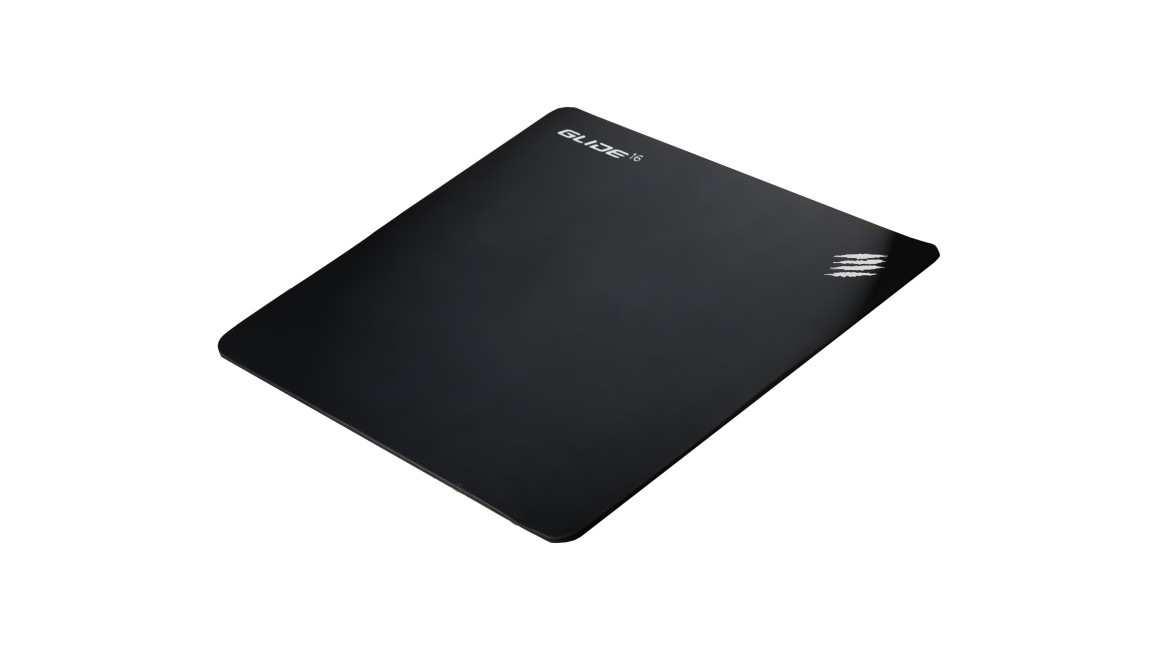 Mad Catz G.L.I.D.E. 16 Gaming Surface Mouse Pad - Medium - Surface: Smooth Black