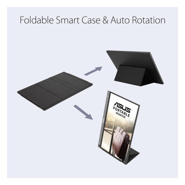 ASUS ZenScreen MB16ACE 15.6" 1920 x 1080 Full HD IPS LED Portable Flat Monitor