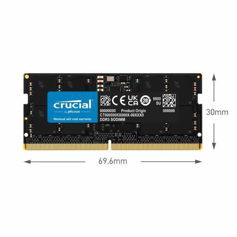 Crucial CT2K32G 64GB DDR5 5600MHz SO-DIMM RAM
