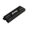 Kingston Technology 2000G RENEGADE 2TB M.2 3D TLC SSD NVMe With Heatsink - Black