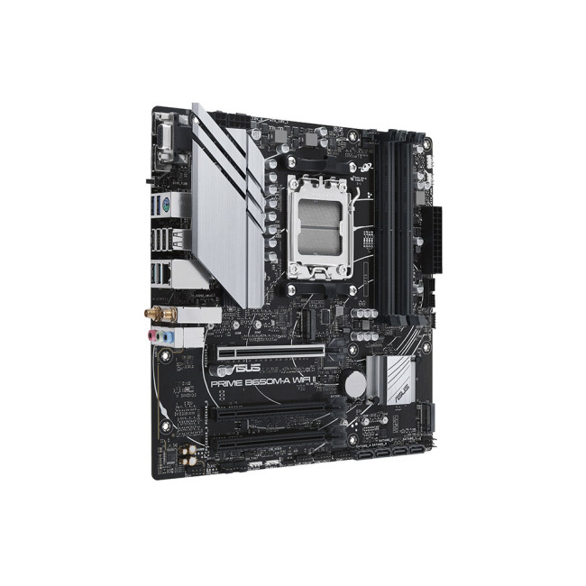 ASUS Prime B650M-A WIFI II AMD B650 Socket AM5 Micro ATX Motherboard
