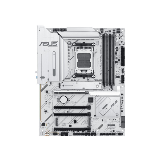 ASUS X870 MAX GAMING WIFI7 White DDR5 ATX Socket AM5 Motherboard
