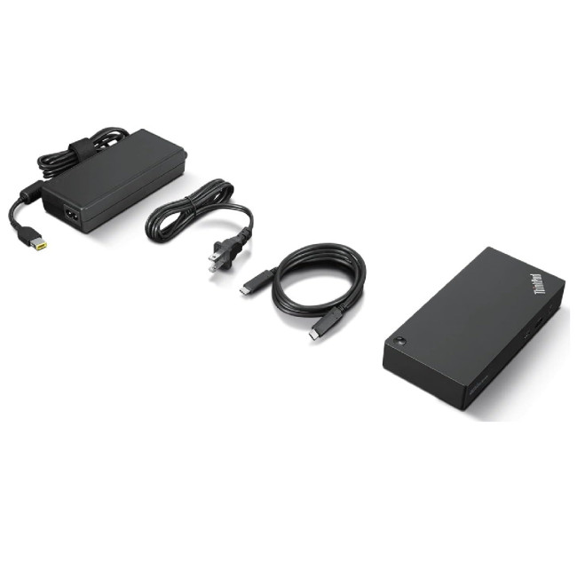 Lenovo ThinkPad Universal USB-C Smart Port Replicator Wired Docking Station HDMI DP Type A