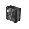 DeepCool CC360 Micro ATX Tempared Glass PC Case - Black