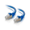 C2G Cat6a STP 1.5m, Cat6a, RJ-45, RJ-45, Male/Male, 10/100/1000 Base-T(X), Blue