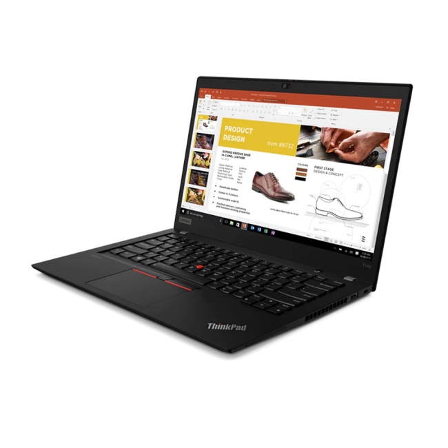 Refurbished Lenovo ThinkPad T14s Gen 1 AMD Ryzen 5 Pro 4650U 16GB RAM 256GB SSD 14" Windows 10 Pro Laptop