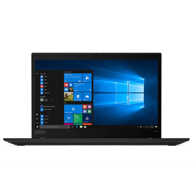 Refurbished Lenovo ThinkPad T14s Gen 1 AMD Ryzen 5 Pro 4650U 16GB RAM 256GB SSD 14" Windows 10 Pro Laptop