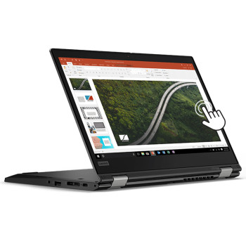 Refurbished Lenovo ThinkPad L13 Yoga Gen 2 Intel Core i7 11th Gen 16GB RAM 512GB SSD 13.3" Touchscreen Windows 10 Pro Laptop