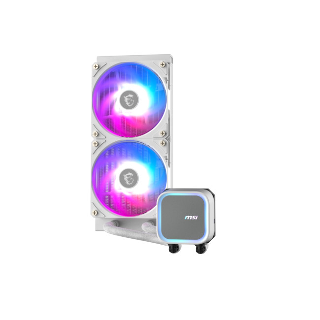 MSI MAG CORELIQUID A13 240 Intel/AMD CPU All-in-one Liquid Cooler - White