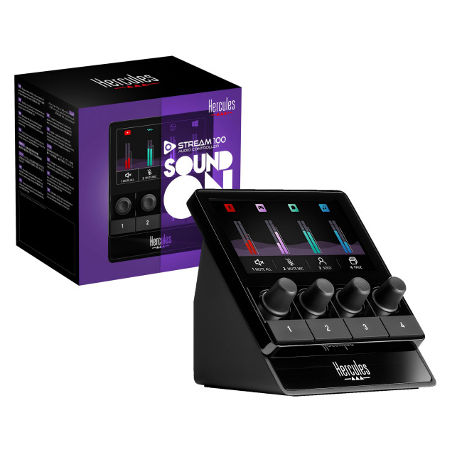 HERCULES STREAM 100 Audio Controller By Thrustmaster