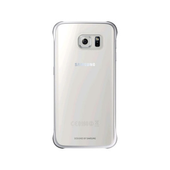 Samsung EF-QG925BSEGWW Clear Cover Back Cover for Samsung Galaxy S6 Edge silver