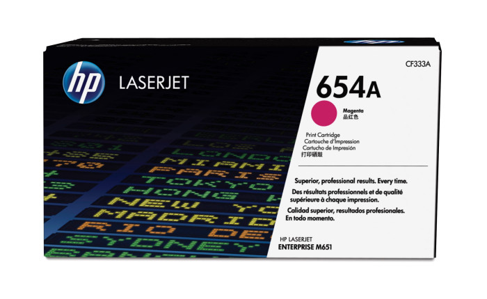 HP CF333A 654A toner cartridge 1 pc(s) Original Magenta Up to 15K pages Yield 