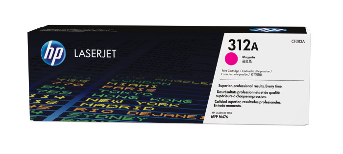 HP 312A - magenta - original - LaserJet - toner cartridge (CF383A) 2700 Pages