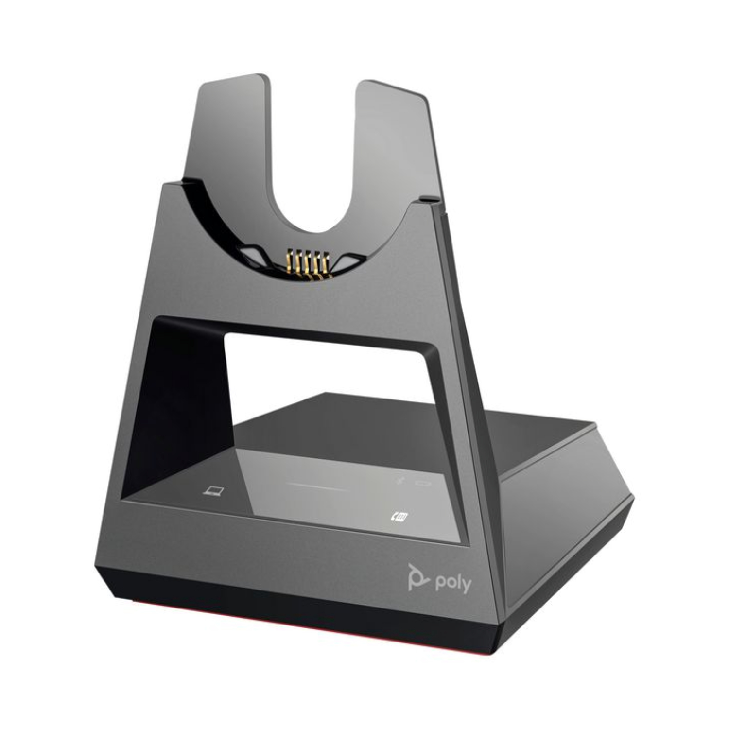 Poly Black Voyager Office Base For Microsoft Teams Wireless Headset System Base For Voyager 4300 Uc Series 4310