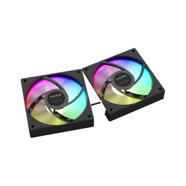 GAMDIAS AURA GL240 V2 240mm RGB All-in-One Liquid Cooler