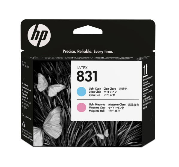HP 831 Light Magenta/Light Cyan Latex Printhead for Latex 110 & 310 Printer