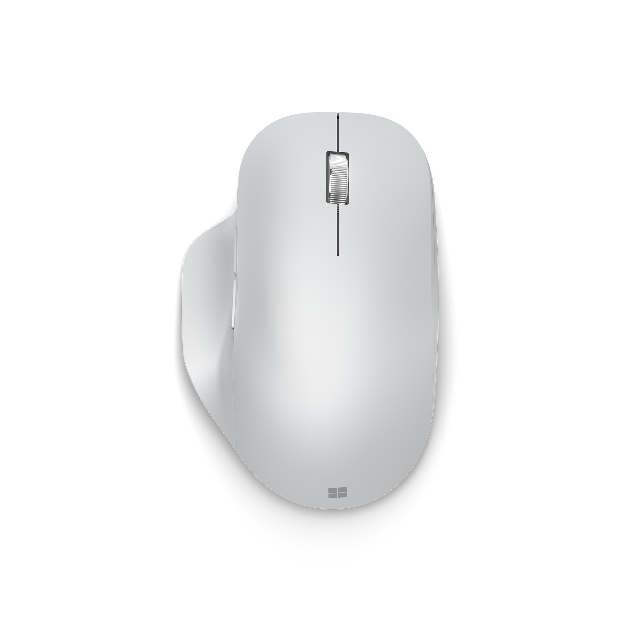Microsoft White Refurbished Bluetooth Ergonomic Wireless Mouse Bluetrack