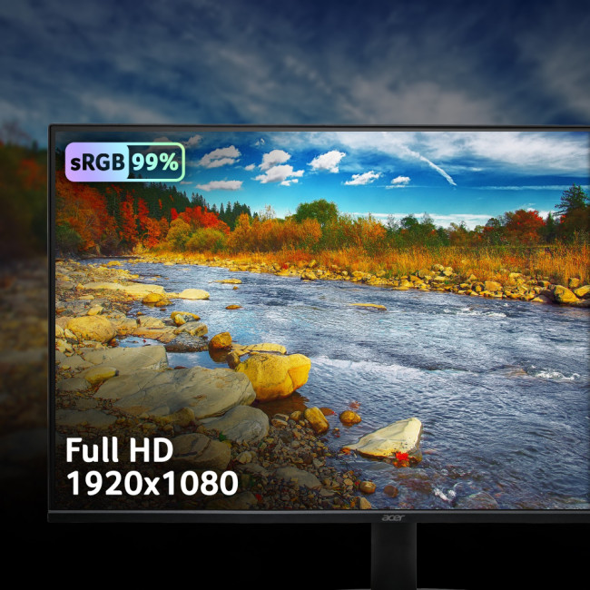 Acer EK1 EK271G 27 Inch Full HD IPS LED FreeSync 120 Hz Adaptive Sync Monitor